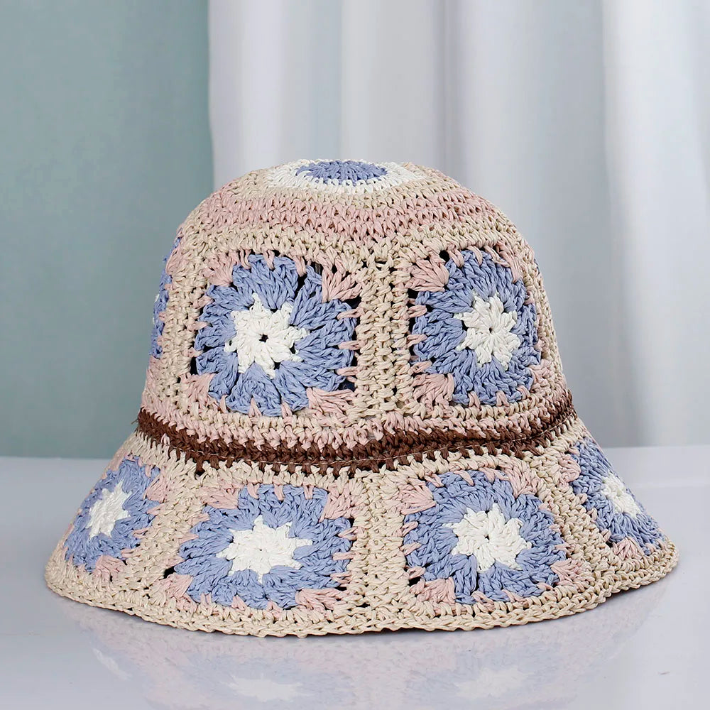 2025 Women Sun Hat Wide Large Brim Beach Hats Womens Summer Straw Hat Foldable Sun Hat Chapeau Femme Beach UV Protection Cap