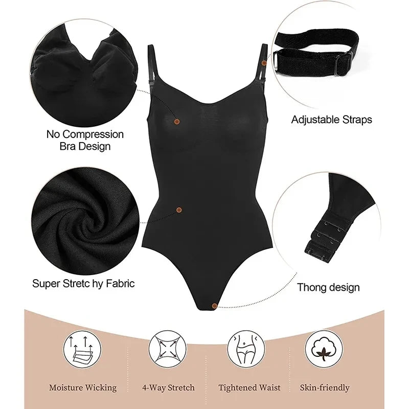 Bodysuit Shapewear Women Full Body Shaper