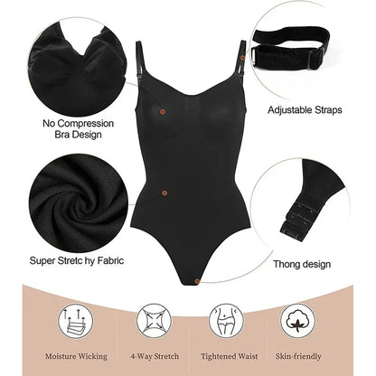 Bodysuit Shapewear Women Full Body Shaper