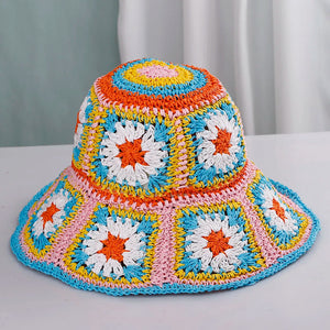 2025 Women Sun Hat Wide Large Brim Beach Hats Womens Summer Straw Hat Foldable Sun Hat Chapeau Femme Beach UV Protection Cap