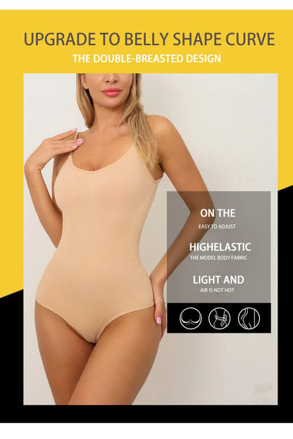 Women Full Body High Elastic Bodysuit Shapewear