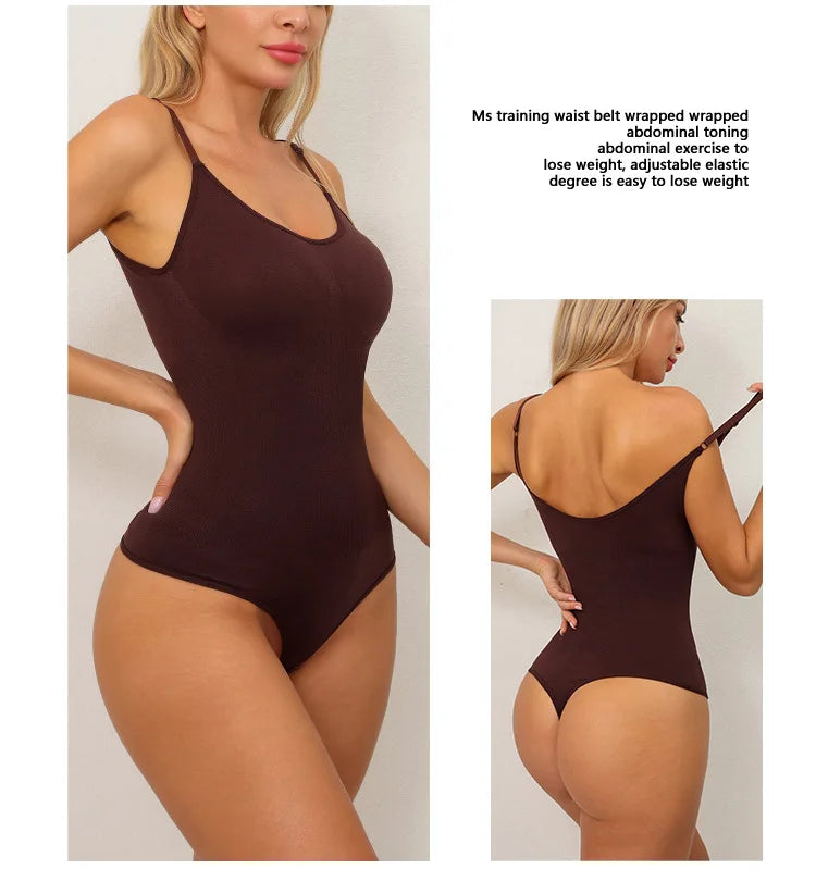 Women Full Body High Elastic Bodysuit Shapewear