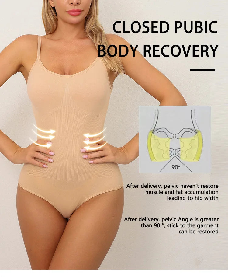 Women Full Body High Elastic Bodysuit Shapewear
