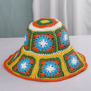 2025 Women Sun Hat Wide Large Brim Beach Hats Womens Summer Straw Hat Foldable Sun Hat Chapeau Femme Beach UV Protection Cap