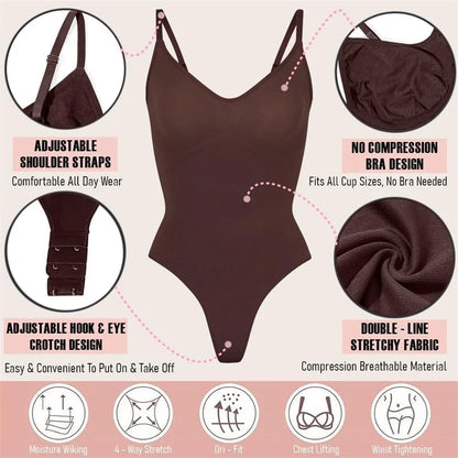 Body Shapers Slimming Body Suit Seamless Thong Body Suit