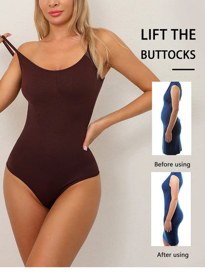 Women Full Body High Elastic Bodysuit Shapewear