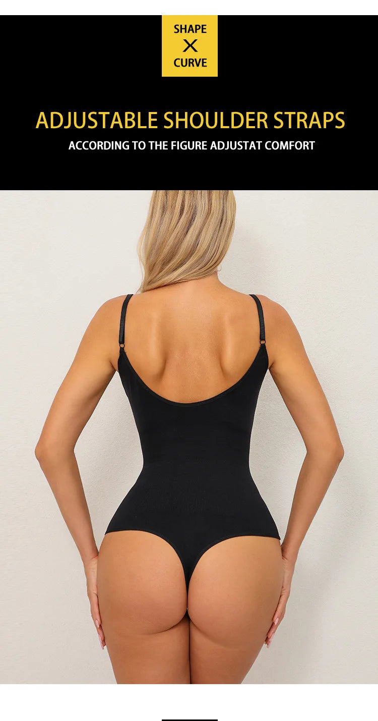 Women Full Body High Elastic Bodysuit Shapewear