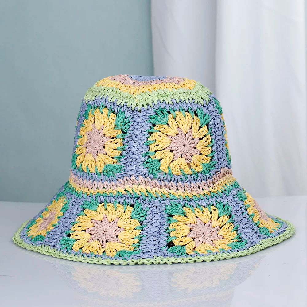2025 Women Sun Hat Wide Large Brim Beach Hats Womens Summer Straw Hat Foldable Sun Hat Chapeau Femme Beach UV Protection Cap