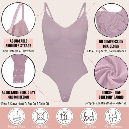 Body Shapers Slimming Body Suit Seamless Thong Body Suit
