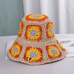 2025 Women Sun Hat Wide Large Brim Beach Hats Womens Summer Straw Hat Foldable Sun Hat Chapeau Femme Beach UV Protection Cap
