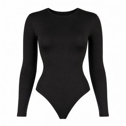 Black Long Sleeve Bodysuit